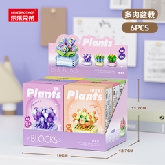 Combo 3 hộp lắp ghép chậu hoa 95pcs. SKU: LG-W1518-04 ( VAT 001-C3-11 ) - K110-T2-S4