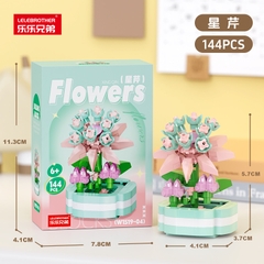 Combo 6 mẫu bộ lắp ghép chậu hoa. SKU: LG-W1519 ( VAT 001-C6-30 ) - K124-T1-S9-10-11-12