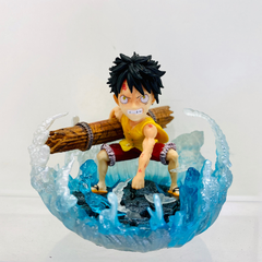 Mô hình đồ chơi - Luffy Marine có LED siêu đẹp Cao 8cm - One Piece - No box - N1-K24-T2-S1