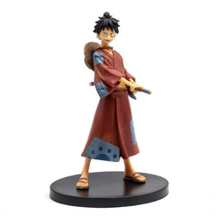 Mô hình đồ chơi - Luffy ở wano quốc Cao 17cm - One Piece - Bộ wano - N1-K37-T2-S1
