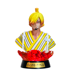 Mô hình đồ chơi - Sanji Tượng Bán Thân + có Led RGB siêu đẹp - One Piece - Có Hộp Màu