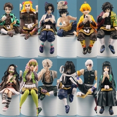 Mô Hình Kimetsu No Yaiba Shinobu dáng ngồi cao 13cm - Figure Thanh gươm diệt quỷ - Có Vỏ Hộp màu