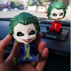 Mô Hình đồ chơi - Joker Chibi  lắc đầu - Bộ lắc đầu - Có Hộp Màu - N3-K27-T4-S2