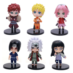 Mô hình đồ chơi - Combo 12 nhân vật Naruto Sasuke Sakura Gaara Itachi Kakashi Hinata Jiraira ... - Naruto - No Box - N3-K39-T1-S1