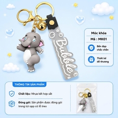 Móc khóa chú voi -SKU : mk01 - (VAT: MK001-5)
