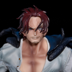 Hàng Loại 1 - Mô Hình đồ chơi - Tứ Hoàng Shanks Tóc Đỏ - One Piece - Cao 39cm - Nặng 1.8Kg - OnePiece - Hộp Carton - N1-K43-T5-S1