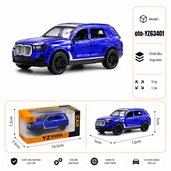 Xe thể thao nhiều màu sắc chất liệu hợp kim , tỉ lệ 1:36 : SKU : oto-YZ63401 ( Vat : 103-01-35 )