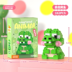 Combo 3 bộ lắp ghép động vật 162pcs. SKU: LG-W1501-19 ( VAT 001-C3-11 ) - K118-T3-S7