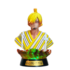 Mô hình đồ chơi - Sanji Tượng Bán Thân + có Led RGB siêu đẹp - One Piece - Có Hộp Màu