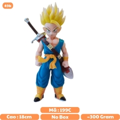 Mô Hình Dragon Ball Trunks đeo kiếm Hàng Cao Cấp siêu nét - cao 20cm - nặng 300g - DragonBall - No Box K4-T1-S10