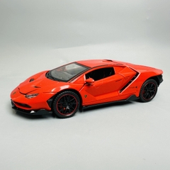 Mô Hình xe lambogini đỏ tỉ lệ 1:24 Hợp kim có thể mở cửa - bánh sau chạy cót - Dài 21cm - rộng 9cm - cao 5cm - nặng : 1000gram - FULL BOX : box màu SKU : oto303 - N3-K8-T5-S3