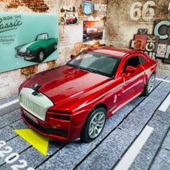 Mô Hình Xe roll royce đỏ tỉ lệ 1:36 Hợp kim có thể mở cửa - bánh sau chạy cót - Dài 12.5cm - rộng 5.5cm - cao 4cm - nặng : 300gram - FULL BOX : box màu SKU : oto529a - K52-T3-S1