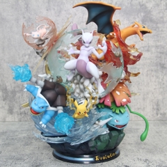 Hàng Cao Cấp -  Mô Hình Pokemon Mewtwo bản cao cấp - Cao : 37cm - Ngang : 33cm - Nặng : 3.5 kg - Figure pokemon - Full Box - N3-T5