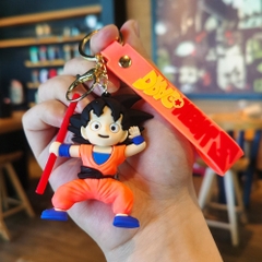 Móc Khóa Goku mặt đơ siêu đẹp . Dây móc dài : 10cm - Mô Hình Cao : 6cm - Nặng 50gram - K75-T6-S1