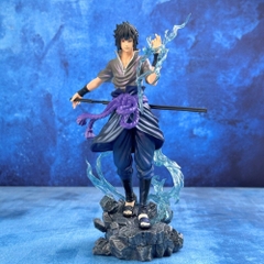 Mô hình sasuke hiền nhân trạng thái chiến đấu - Cao 23cm - nặng 700gram - Figure Naruto - No Box - (VAT 002-03-60)- K30-T2-S9