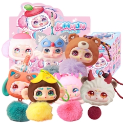 Hàng Chính Hãng - Blinbox kimon túi đeo tai nghe blind box set 6 ngẫu nhiên - cao ~ 12cm - Nặng 500gram - Túi Mù - Hộp Màu