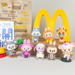 Hàng Cao Cấp - Mô hình labubu bộ 8 labubu blind box - cao 8cm - Nặng 300gram - Bọc Túi - Hộp Màu N3-K52-T2-S1