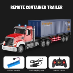 Đồ Chơi Ô tô Điều Khiển Từ Xa 6 Kênh Container Truck- SKU: DK-QH300-1D ( VAT 009-02-200 ) - K140-T4-S2