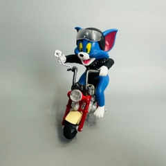 Mô Hình Tom and Jerry Mèo Tom lái xe máy cao 12cm nặng 300g - Tom and Jerry - Hộp Màu - N1-K18-T1-S3