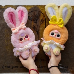 Hàng Chính Hãng Baby Three Thỏ Thị Trấn v2 Lily Rabbit Town V2 BLINDBOX ngẫu nhiên - cao 20cm - Nặng 500gram - Túi Mù - Hộp Màu