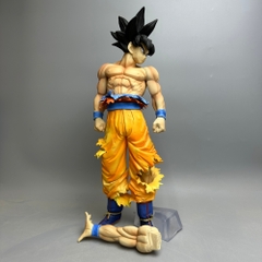 Mô Hình Songoku dáng đứng - Tay thay thế - Cao 33cm - Nặng 700gram - Có Box màu - Figure anime Dragon ball