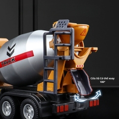 Mô Hình Xe Tải Chở Bồn Bê Tông , tỉ lệ 1:28 , chất liệu hợp kim - Dài 18cm - rộng 6cm - cao 9cm - SKU : oto-ST99-G2A - ( VAT : 003-02-100 ) - K88-T1-S4