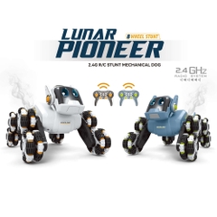 Đồ Chơi Điều Khiển Chú Chó Robot 8 Bánh - SKU: DK-2203 ( VAT 009-03-200 )