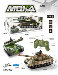 Đồ Chơi Xe Ô tô Điều Khiển RC vs Tank - SKU: DK-2052 ( VAT 009-05-150 )