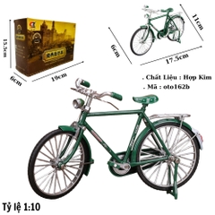 Mô Hình Xe đạp không giỏ 1:10 Hợp kim - Phụ kiện : bơm - Dài 17.5cm - rộng 6cm - cao 11cm - nặng ~ 500gram - FULL BOX : box màu SKU : XYB2027 - (VAT: 003-04-40)