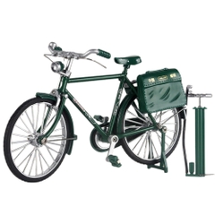 Mô Hình xe đạp thống nhất 1:10 Hợp kim - Phụ kiện : bơm - Dài 17.5cm - rộng 6cm - cao 11cm - nặng ~ 500gram - FULL BOX : box màu SKU : VB8011 - (VAT: 003-04-70)
