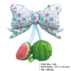 Bóng bay trang trí nơ dưa hấu - SKU : BB23 - (VAT: 011-06-4)