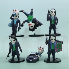 Mô Hình bộ bộ 6 joker - Cao 9cm - nặng 200gram - Figure Joker - No Box - K60-T3-S9