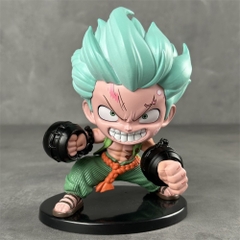 Mô Hình OnePiece Zoro AI chibi đấm bốc - cao 15cm - nặng 300gram - Hộp Màu - Figure One Piece - N1-K37-T3-S3