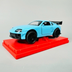 Mô Hình Xe đua xanh blue tỉ lệ 1:36 Hợp kim có thể mở cửa - Dài 12cm - rộng 5cm - cao 3cm - nặng : 300gram - FULL BOX : box màu SKU : oto474m - K55-T3-S7
