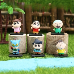 ( Giá 1 con - Bộ 6 con - Đặt Số Lượng 6 ) - Mô hình Bộ 6 các nhân vật Shin Bút Chì - Cao 4cm - nặng 200gram - Figure Shin - No Box -(VAT : 48492) - K22-T3-S5