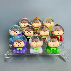 Mô hình charm quả đào size to kích thước cao : 8cm nhiều màu decor siêu xinh - no box N1-CT