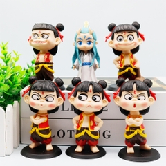 Mô Hình bộ 6 natra ngao bính Bản A - Cao : 11cm - Nặng : 200gram - Figure Natra - Bọc Túi - Hộp Màu n3-k33-t2-s1