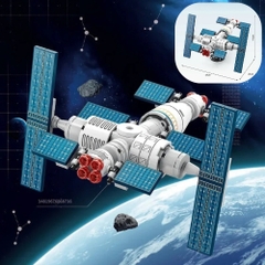 Đồ Chơi Lắp Ghép Vệ Tinh VinaSat - 96 chi tiết - Full Box - SKU : LG-39-02 - K54-T4-S7