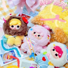 Hãng babythree Billie tiệc trà ngọt ngào blind box set 6 ngẫu nhiên - cao ~ 16cm - Nặng 500gram - Túi Mù - Hộp Màu