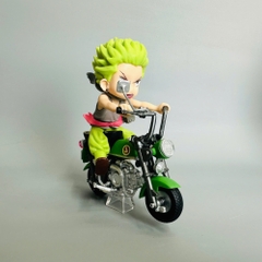 Mô Hình One piece Zoro lái xe máy cao 12cm nặng 300g , Figure Onepiece - Hộp Màu -  N1-K8-T3-S3