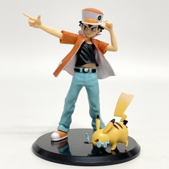 Mô Hình Pokemon Satoshi pikachu  - Cao 15cm - nặng 100gram - Figure pokemon - no box - K9-T2-S6