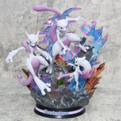 Hàng Cao Cấp -  Mô Hình Pokemon Mewtwo các biến thể bản cao cấp - Có led Đế - Cao : 29cm - Ngang : 23cm - Nặng : 1.7 kg - Figure pokemon - Full Box - K9-T3-S12