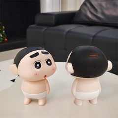 Mô Hình Shin đi tắm ( Có Thể Đựng Tiền ) -  Cao 18.5cm -  nặng : 126gram - SKU : sh850b - ( Vat :  E729-75 ) - T4