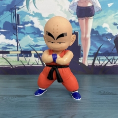 Mô hinh Krillin dáng đứng khoanh tay . Cao 19cm , nặng 195gram - No box - K5-T3-S8