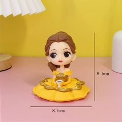 Mô Hình Công Chúa Váy Vàng - Cao : 8.5cm Nặng 90gr - No Box - K19-T1-S2