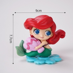 Mô Hình Nàng Tiên Cá siêu đẹp - cao 8cm - nặng 130gram - Figure Búp Bê Công Chúa - No box -  N1-K43-T1-S3