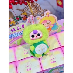 Hàng Chính Hãng - Blinbox babythree côn trùng blind box set 8 ngẫu nhiên - cao ~ 16cm - Nặng 500gram - Túi Mù - Hộp Màu