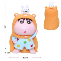 Hàng Rỗng Nhẹ - Mô Hình Shin áo choàng dáng đứng - Cao : 16cm - Nặng 300gram - No Box - (VAT E523-59)