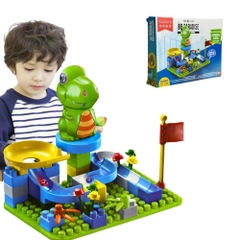 Đồ Chơi Lắp Ghép Xây Dựng Bóng Trượt Khủng Long - 70 chi tiết - Full Box - SKU : LG-966-01