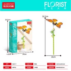 Bộ lắp ghép Hoa & côn trùng 94pcs . SKU: LG-9127-7 ( VAT 001-06-11 ) - K129-T1-S7